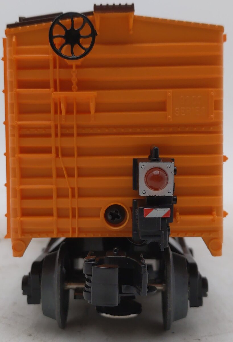Lionel 6-16623 O Gauge Katy Double Door Boxcar with End-Of-Train Device LN/Box
