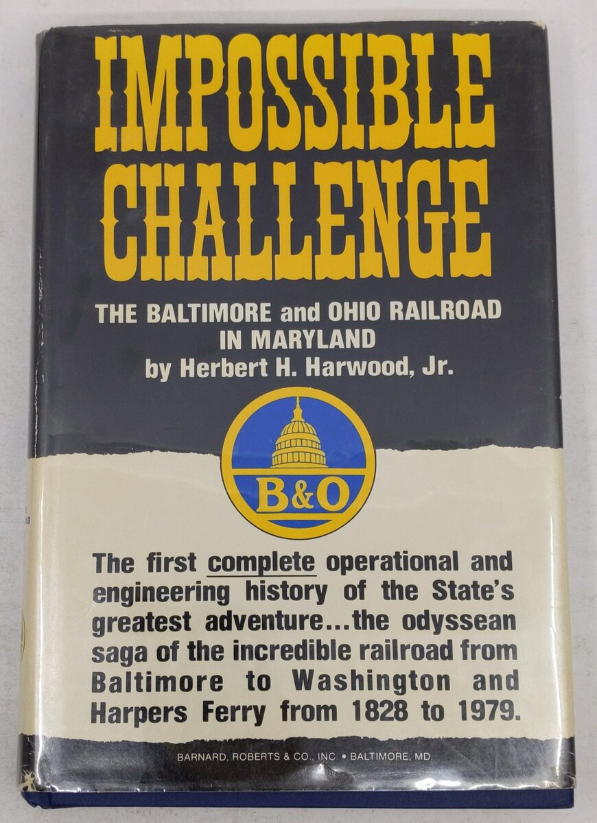 Impossible Challenge Hardcover Book By Herbert H. Hardwood, Jr. VG