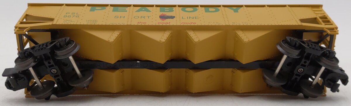 American Models 3406 S Scale Peabody 4-Bay Hopper #8676 EX/Box