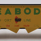 American Models 3406 S Scale Peabody 4-Bay Hopper #8676 EX/Box