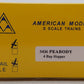 American Models 3406 S Scale Peabody 4-Bay Hopper #8676 EX/Box