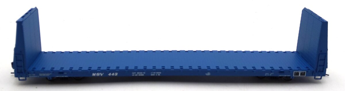 Atlas 20002664 HO Scale MSV Bulkhead Flat Car #443