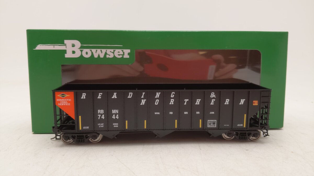 Bowser 43233 HO Reading & Northern H-43 100-Ton Hopper Car #7444
