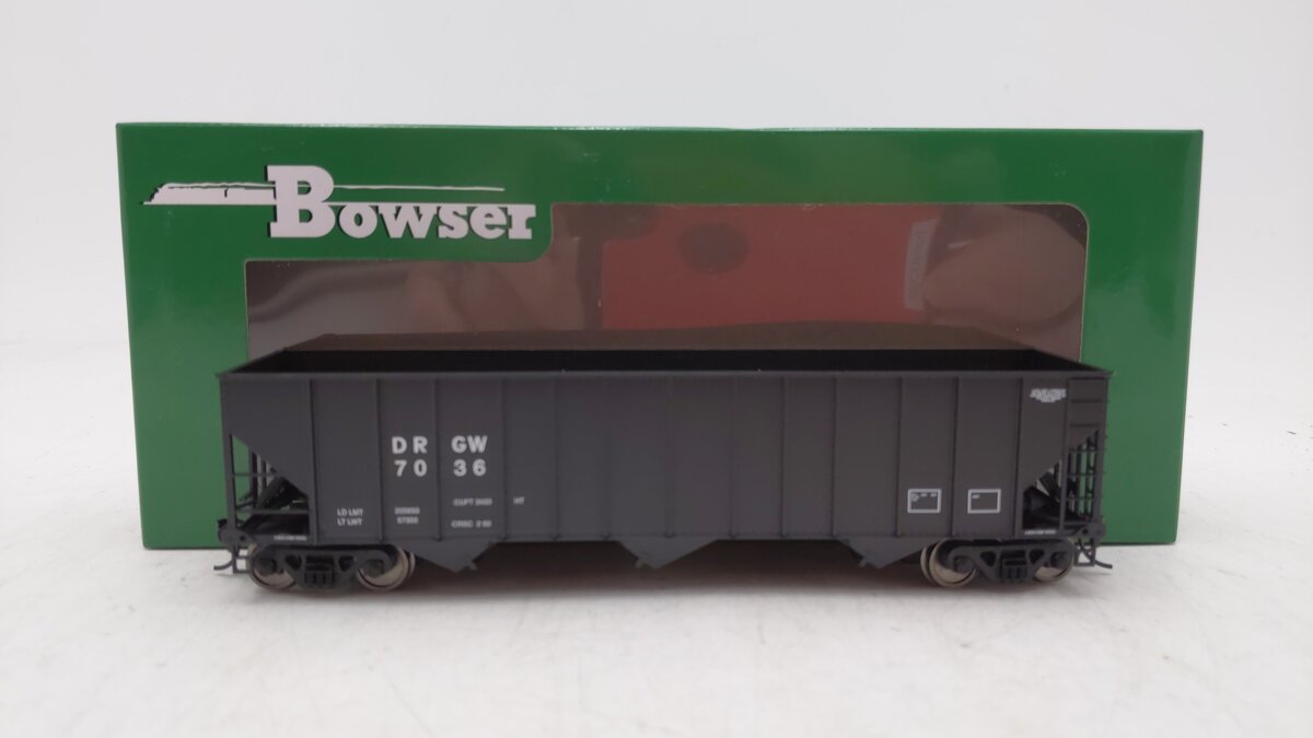Bowser 42876 Ho Denver & Rio Grande Western 100 Ton Hopper #7036