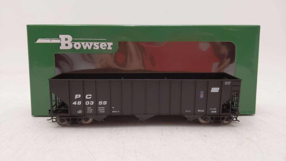 Bowser 42888 Ho Penn Central H43D 100 Ton Hopper #480359