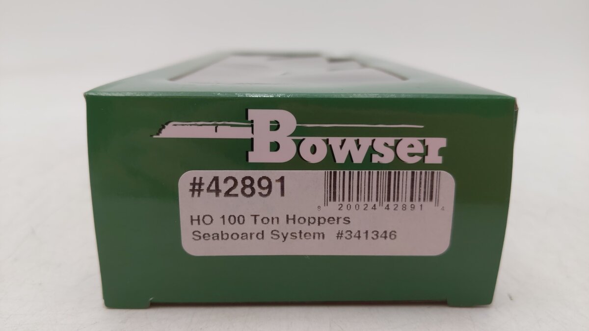 Bowser 42891 HO Seaboard System 100 Ton Hopper #341346