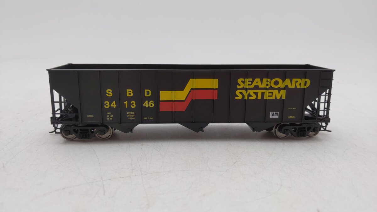 Bowser 42891 HO Seaboard System 100 Ton Hopper #341346