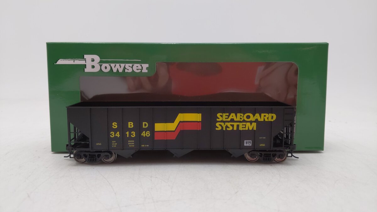 Bowser 42891 HO Seaboard System 100 Ton Hopper #341346