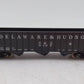 Bowser 42481 HO Delaware & Hudson 70t 14p 3b Hopper #9107