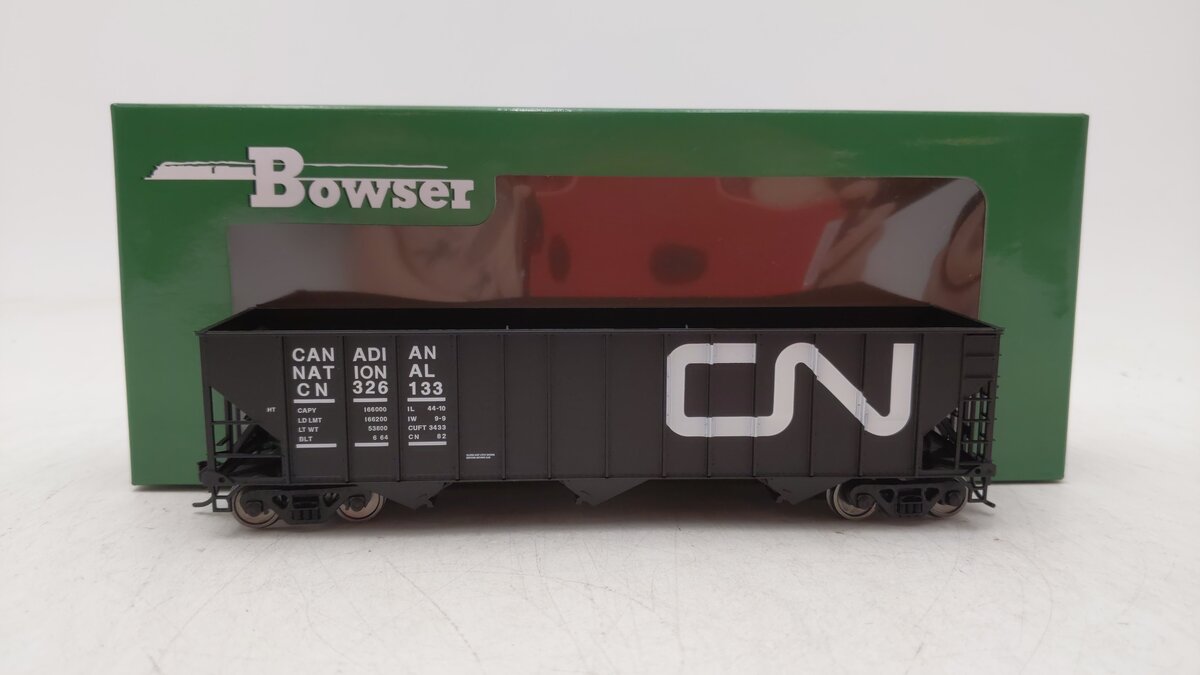 Bowser 42871 Ho Canadian National 100ton Hopper #326133