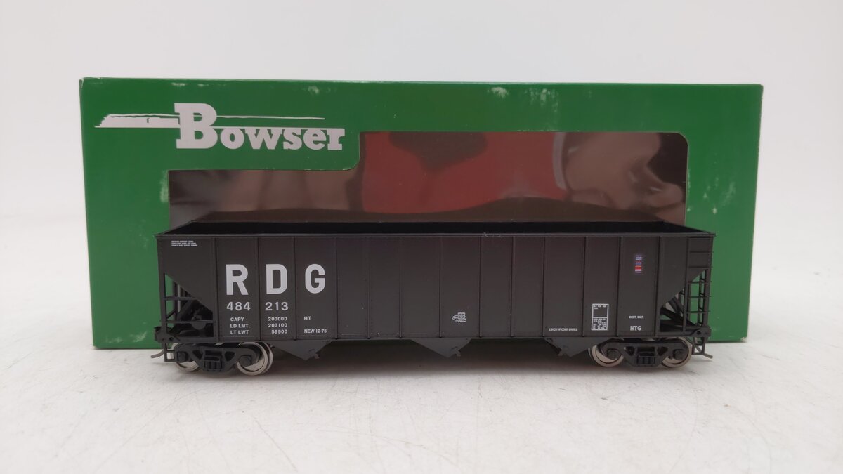 Bowser 43237 HO Reading H-43 100-Ton Hopper Car #484213