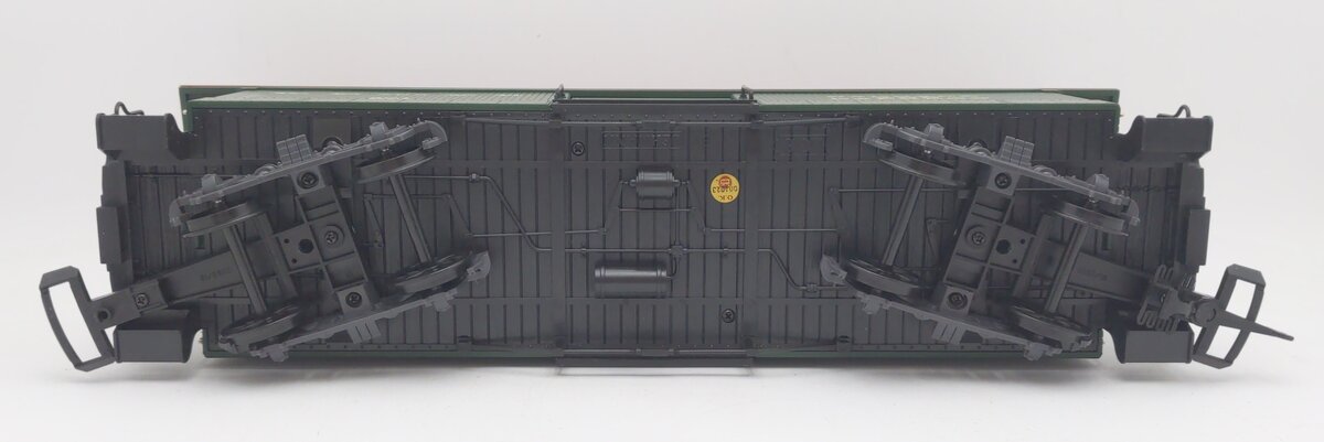 LGB 36845 G White Pass & Yukon Baggage Car #201 - Plastic Wheels