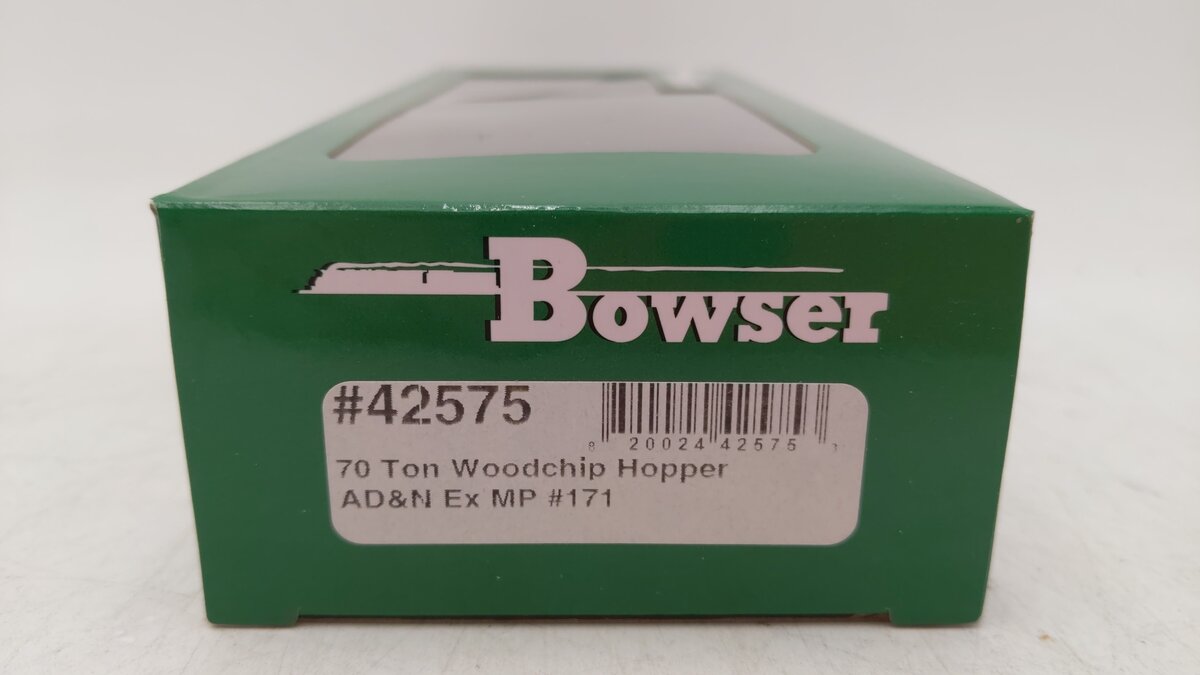 Bowser 42575 HO Ashley Drew & Northern Woodchip Hopper RTR #171