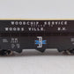 Bowser 42577 HO B&M Blt 6-49 70 Ton Woodchip Hopper #7507