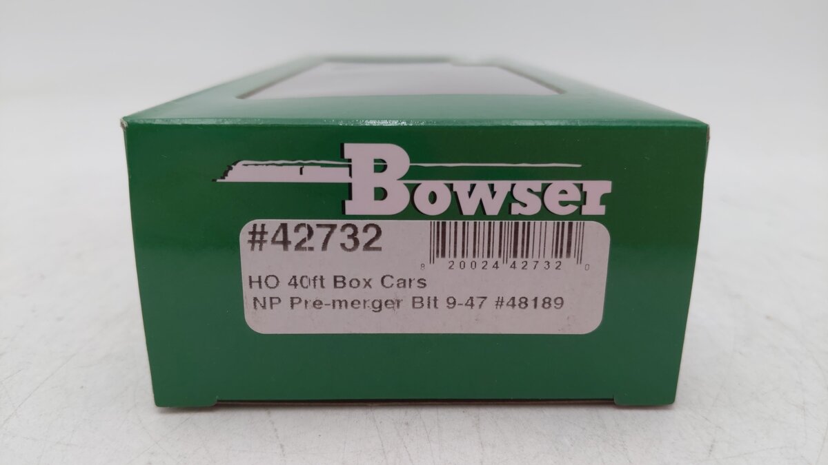 Bowser 42732 HO Northern Pacific 40' Boxcar RTR #46189