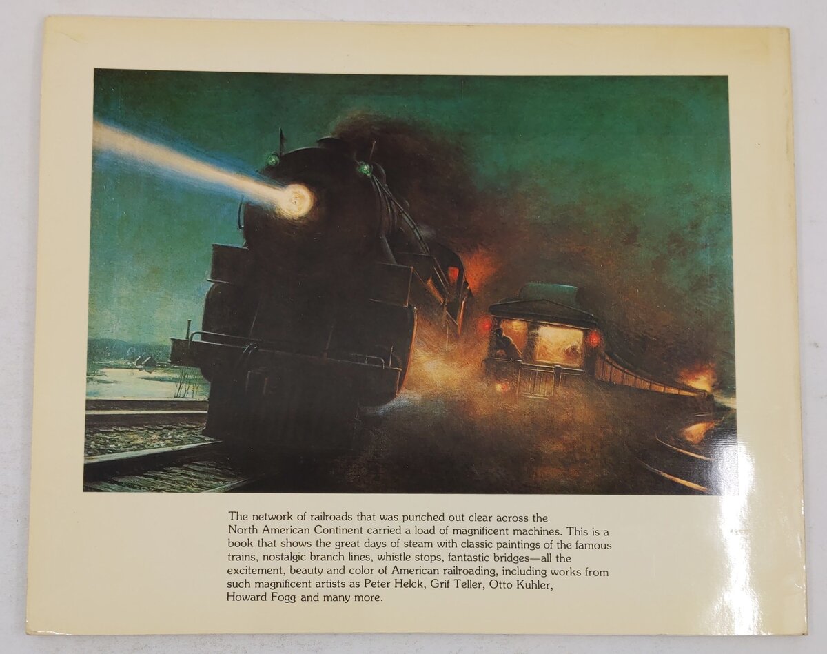 Great Railroad Paintings Paperback Book By Robert Goldsborough VG