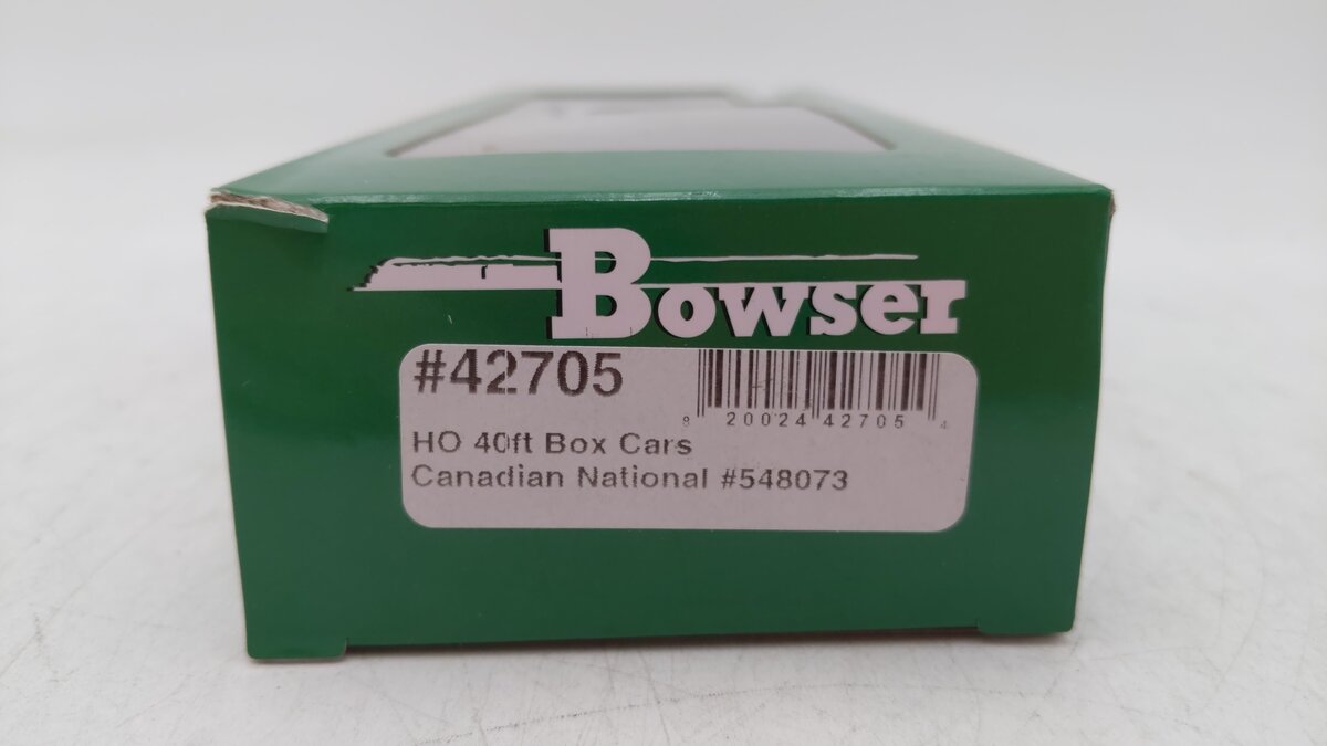 Bowser 42705 HO Canadian National 40' Boxcar RTR #548073