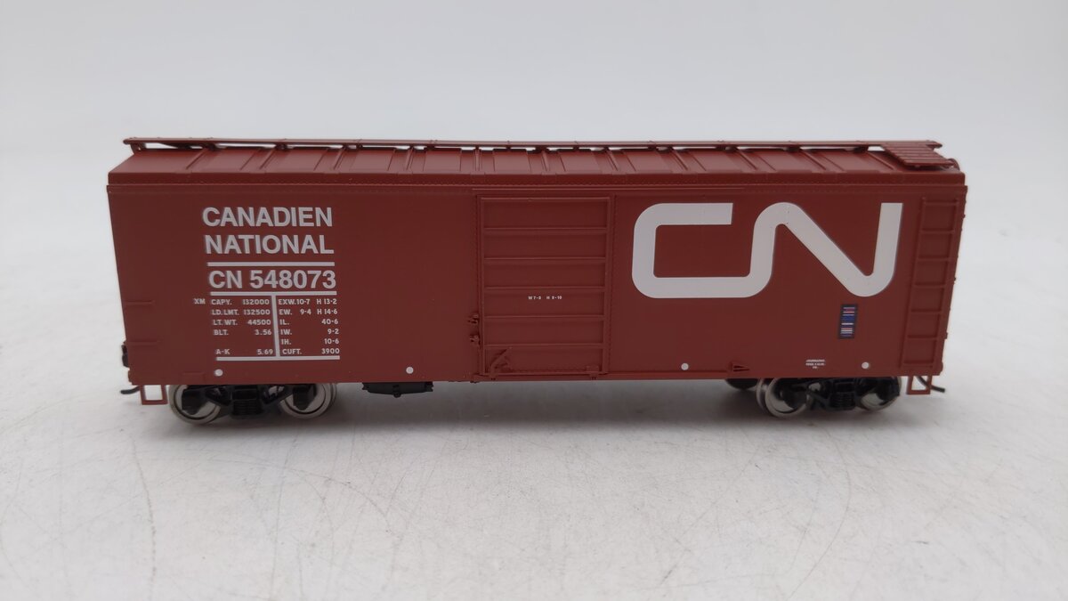 Bowser 42705 HO Canadian National 40' Boxcar RTR #548073