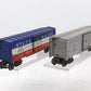 Lionel Vintage O Gauge Postwar Western Pacific & State of Maine Boxcars [2] VG