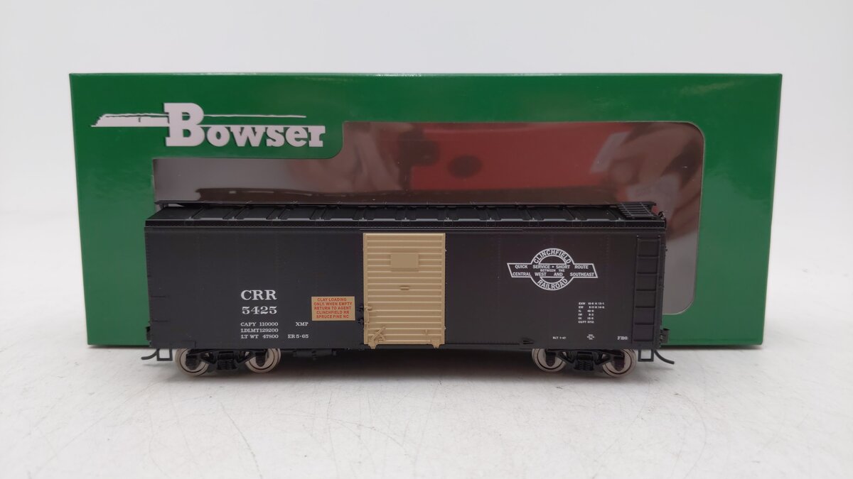 Bowser 42707 HO Clinchfield 40' Boxcars RTR #5425