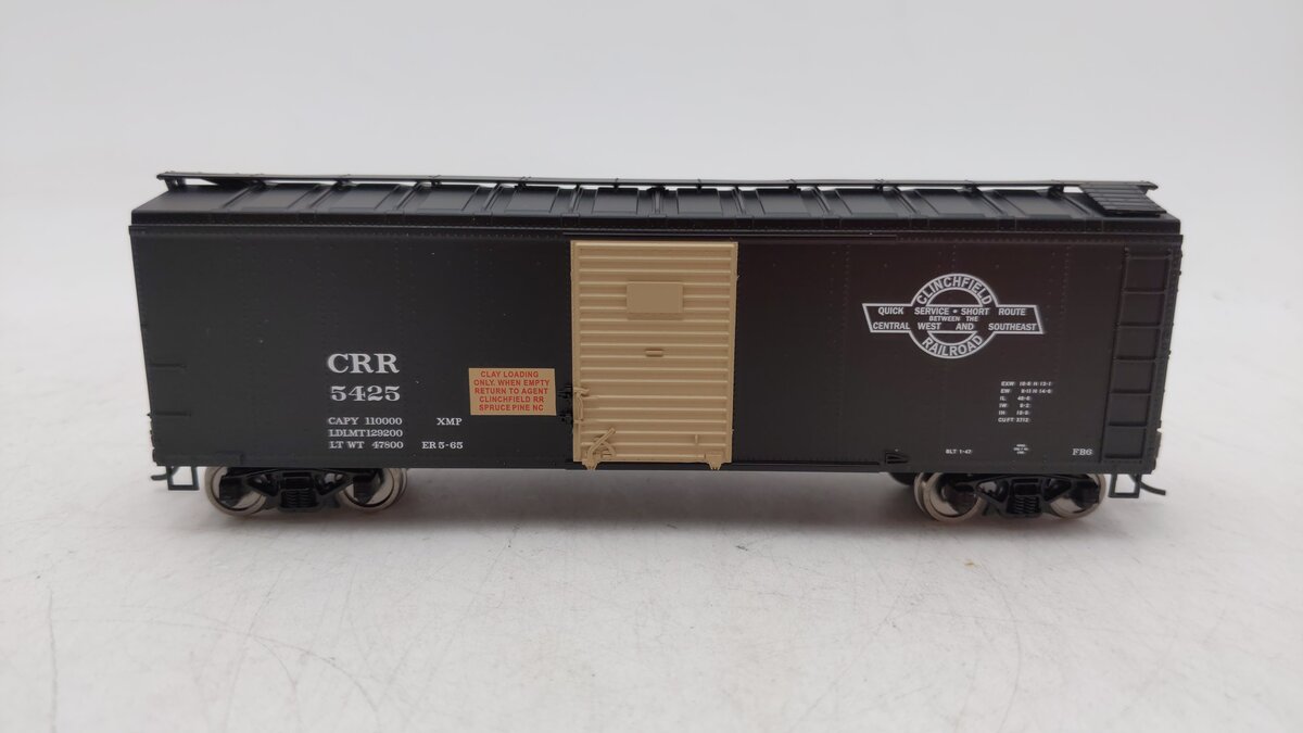 Bowser 42707 HO Clinchfield 40' Boxcars RTR #5425