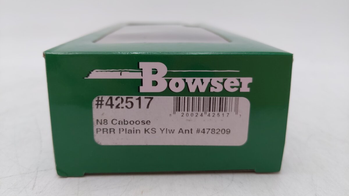Bowser 42517 HO Pennsylvania Plain Keystone N8 Caboose #478209