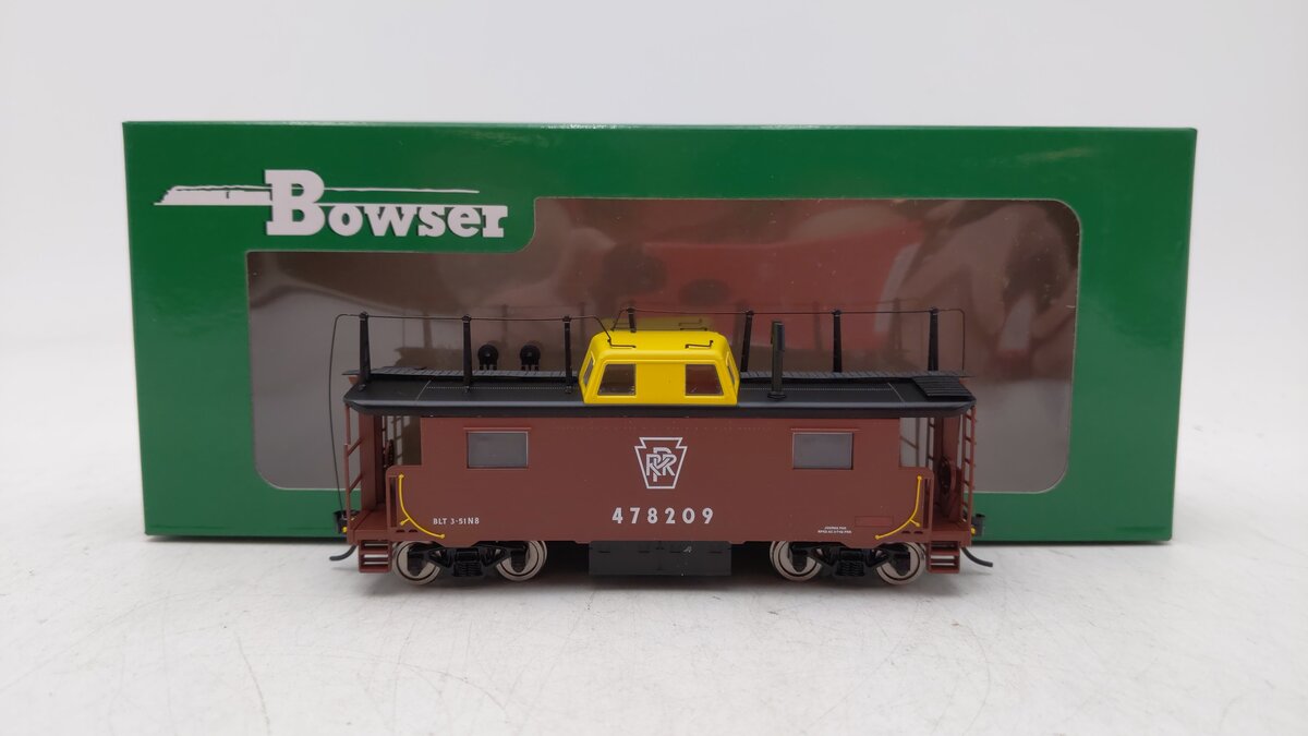 Bowser 42517 HO Pennsylvania Plain Keystone N8 Caboose #478209