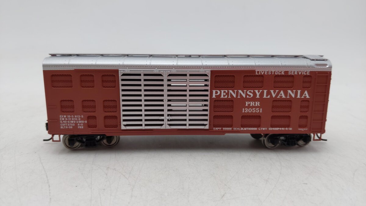 Bowser 42351 HO Pennsylvania 40' K-11 Stock Car Ready-To-Run #130551