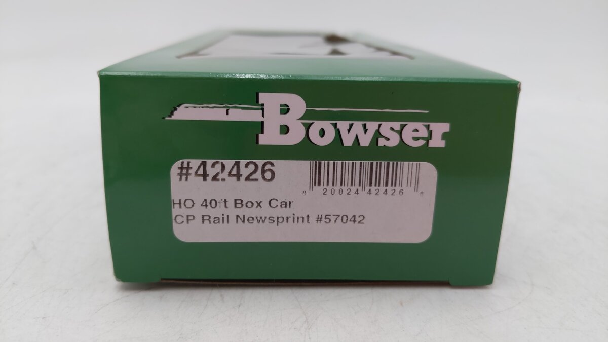 Bowser 42426 HO Canadian Pacific 40' Single-Door Steel Boxcar #57042