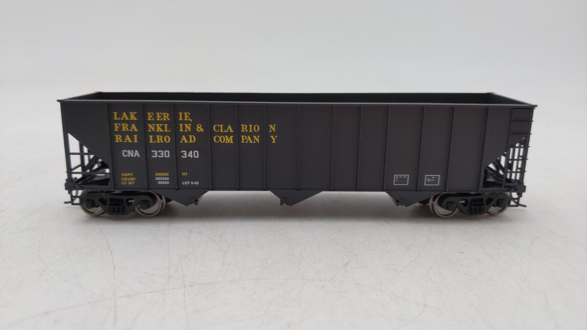 Bowser 42165 HO CNA ex LEFC No Logo 100 Ton Hopper Car Ready To Run #330340