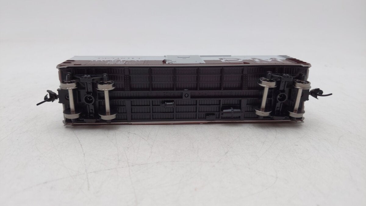 Bowser 42711 HO Detroit & Makinac 40' Boxcars RTR #2843