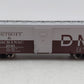 Bowser 42711 HO Detroit & Makinac 40' Boxcars RTR #2843