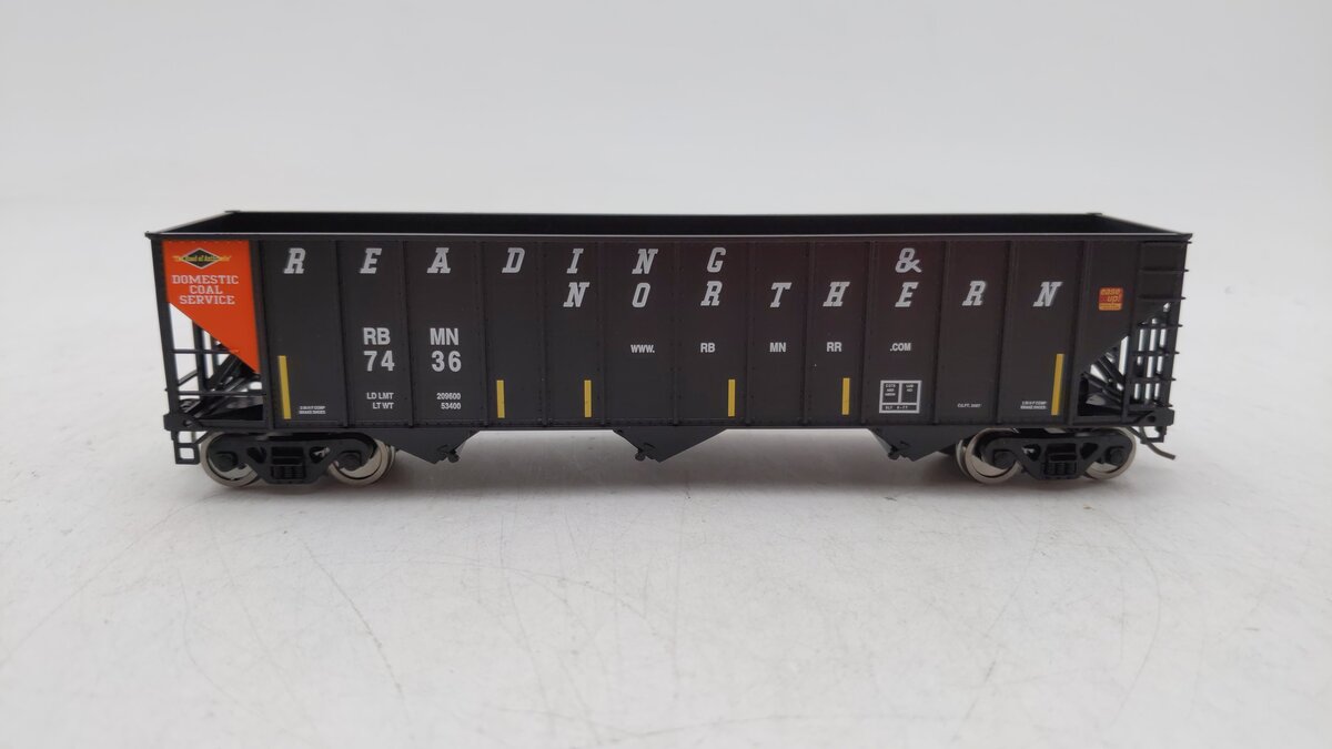 Bowser 43232 HO Reading & Northern H-43 100-Ton Hopper Car #7436