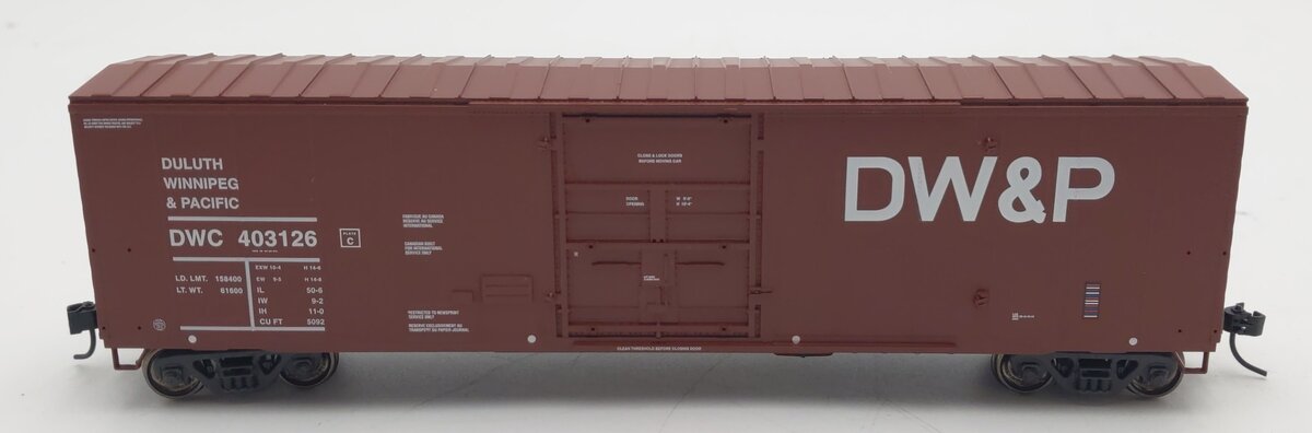 Proto 1000 300524 HO Scale Duluth, Winnipeg & Pacific 50' Boxcar #403126 LN/Box