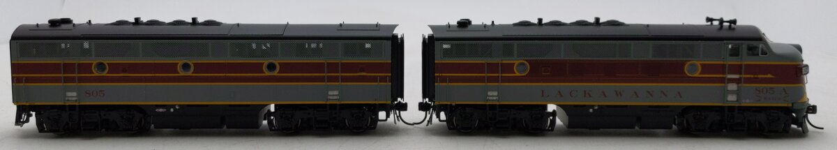 Broadway Limited 6654 HO DLW EMD F3 A/B Diesel Locomotive Sound/DCC #805A/805B LN/Box