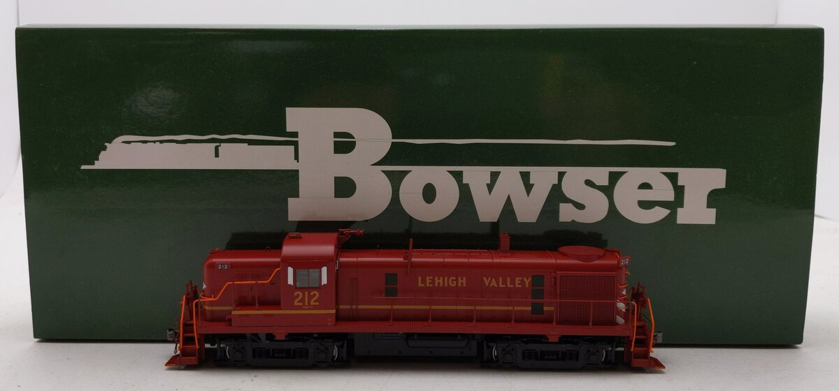 Bowser 25197 HO LV ex-PRR Final Scheme Alco RS-3 Phase 3 Diesel Locomotive #212 EX/Box