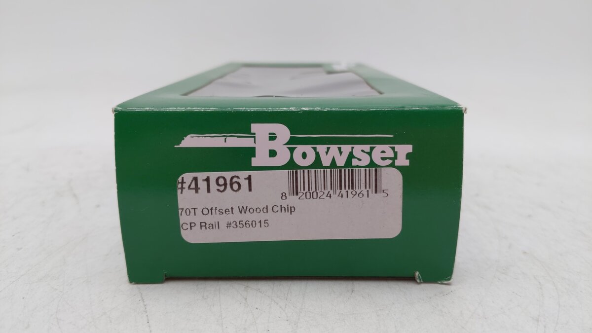 Bowser 41961 HO CP Rail 70 Ton Wood Chip Hopper Car Ready To Run #356015