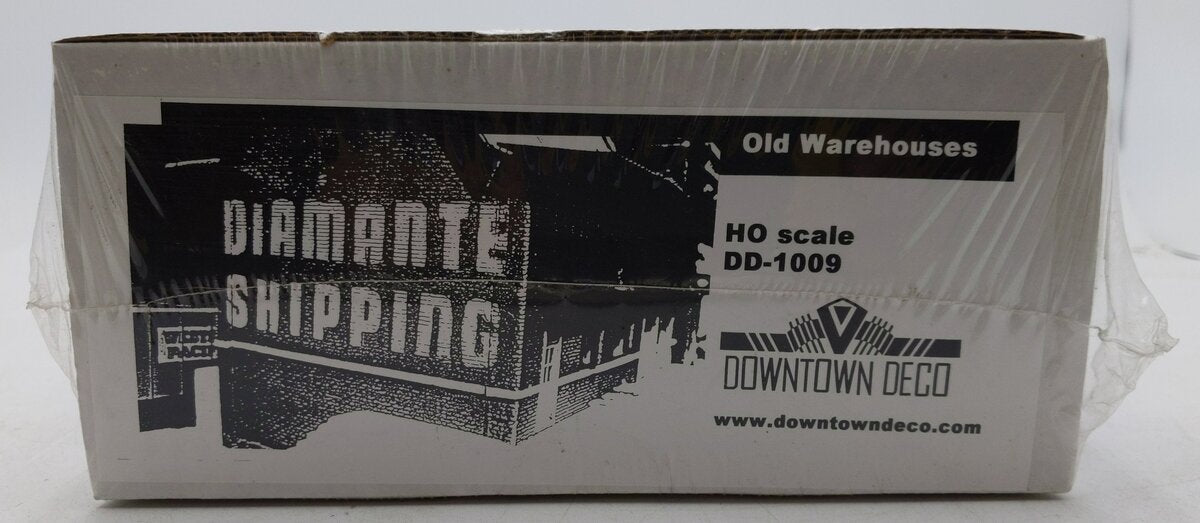 Downtown Deco DD-1009 HO Scale Old Warehouse Model Building Kit