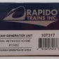 Rapido Trains 107317 HO Canadian National Noodle Scheme Steam Heater Car #15462