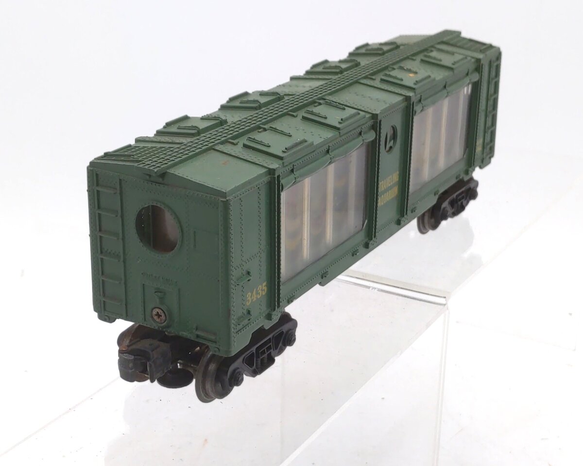 Lionel 3435 Vintage O Operating Traveling Aquarium Car VG