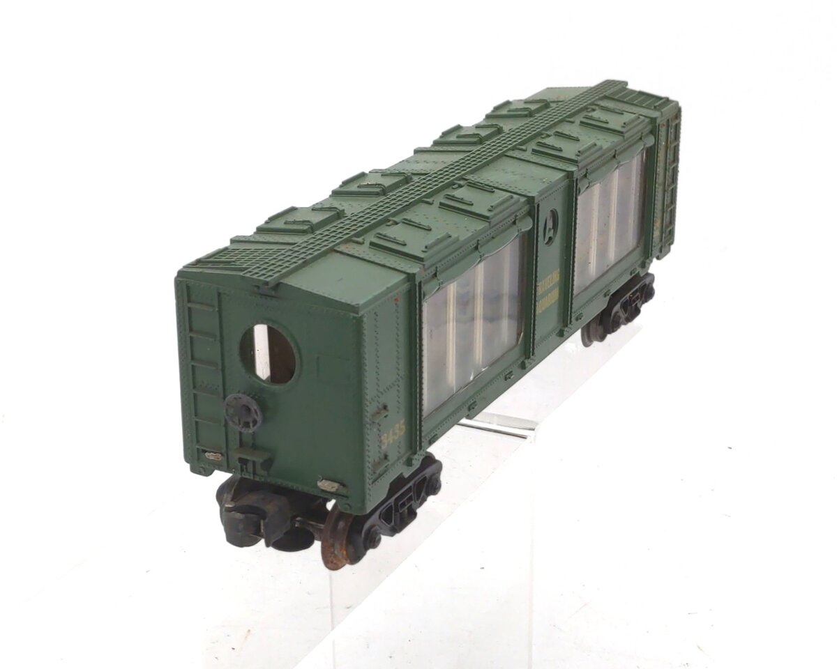 Lionel 3435 Vintage O Operating Traveling Aquarium Car VG