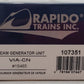 Rapido Trains 107351 HO VIA-CN Oh So Noisy Steam Heater Car #15465