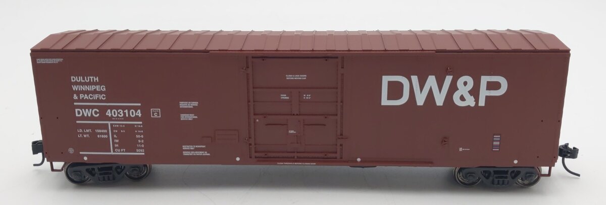 Proto 1000 300523 HO Scale Duluth, Winnipeg & Pacific 50' Boxcar #403104 LN/Box