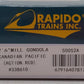 Rapido Trains 050052A HO CP Rail Action Red Scheme 52'6" Mill Gondola #338610