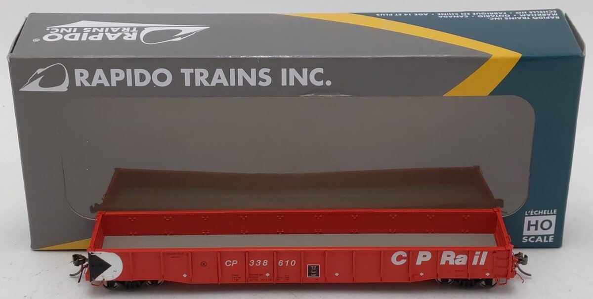 Rapido Trains 050052A HO CP Rail Action Red Scheme 52'6