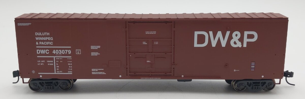 Proto 1000 300521 HO Scale Duluth, Winnipeg & Pacific 50' Boxcar #403079 LN/Box
