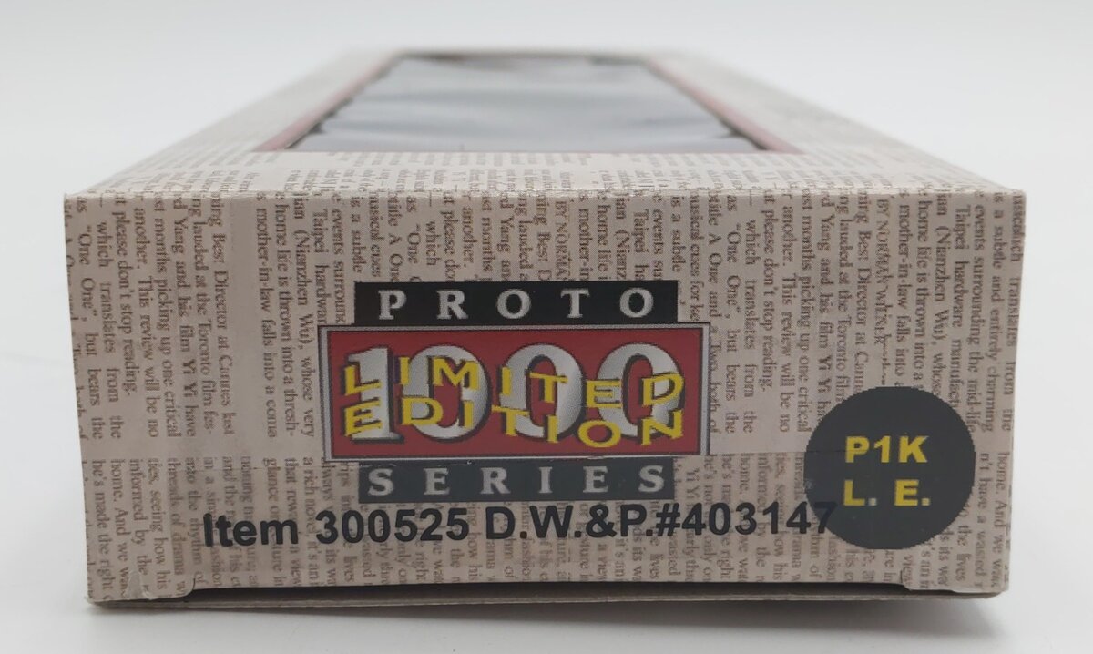 Proto 1000 300525 HO Scale Duluth, Winnipeg & Pacific 50' Boxcar #403147 LN/Box