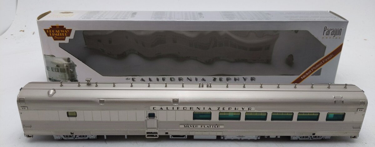 Broadway Limited 528 HO WP/CZ 'Silver Platter' Diner Passenger Car #842