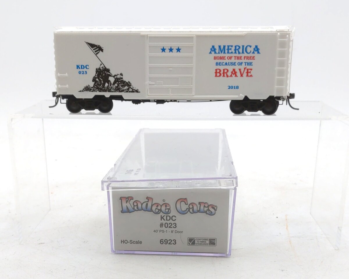 Kadee 6923 HO Scale KDC Patriotic Car #023