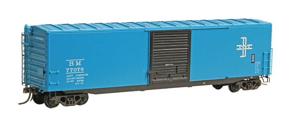 Kadee 6023 HO Boston & Maine 50' PS-1 Box with 9' Door #77078